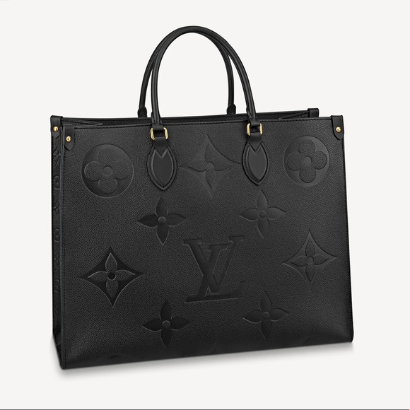 Louis Vuitton Handbags - Louis Vuitton ONTHEGO GM Black Leather